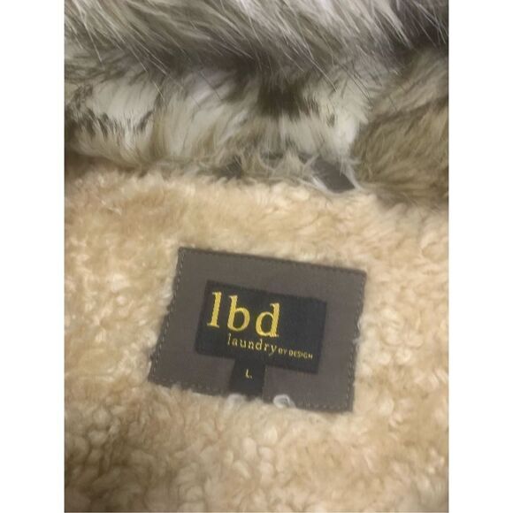 Khaki Button Down Coat - Picture 5 of 8